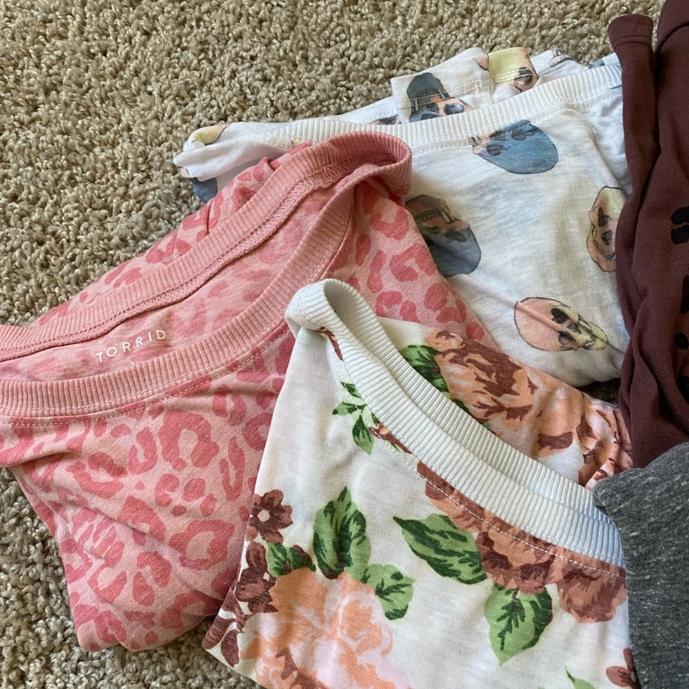 Torrid super soft shirts all size 1